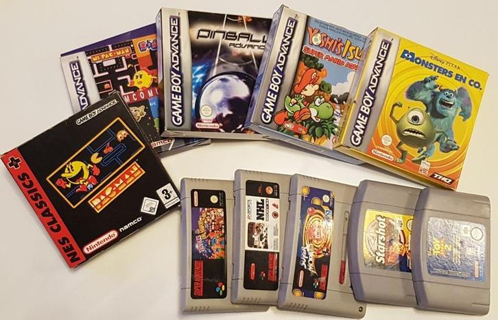 LOT OF GAMES Nintendo Gameboy Advance Games en andere, Spelcomputers en Games, Games | Nintendo NES, Zo goed als nieuw, Overige genres