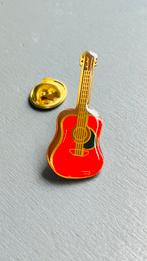 Gitaar pin rood, Ophalen of Verzenden, Zo goed als nieuw