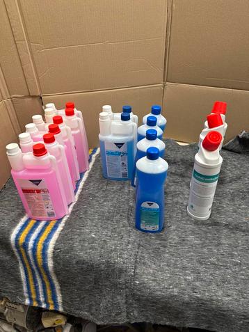 Schoonmaakmiddelen Sanitair & Interieur - Diverse beschikbaar voor biedingen