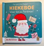 Kiekeboe waar ben je kerstman? Flapjesboek, Ophalen of Verzenden, Zo goed als nieuw