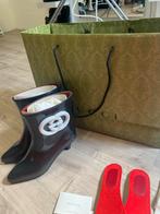 Gucci Regenlaarzen Zwart maat 36, Ophalen of Verzenden, Zo goed als nieuw, Zwart, Regenlaarzen