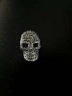 Doodshoofd broche, Ophalen of Verzenden, Nieuw, Overige materialen