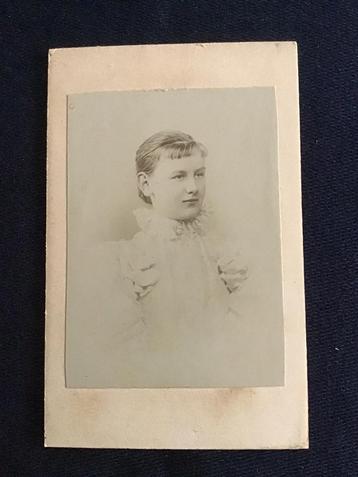 CDV, Herinnering Kroning Wilhelmina 1898, L. Loeb, Utrecht 2 beschikbaar voor biedingen