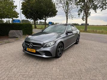 Mercedes-Benz C180 AMG 156pk 9G-TRONIC ‘19 BURMESTER! PANO! beschikbaar voor biedingen