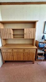 Grenen wandkast, Huis en Inrichting, Kasten | Buffetkasten, Ophalen, 150 tot 200 cm, Eikenhout, 150 tot 200 cm