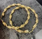 Prachtige 14 karaats gouden oorbellen | wokkel design, Sieraden, Tassen en Uiterlijk, Oorbellen, Hangers, Nieuw, Ophalen of Verzenden
