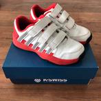 Tennisschoen K-Swiss kind maat 32 13 wit rood licht gebruikt, Schoenen, Ophalen of Verzenden, Zo goed als nieuw, K-Swiss