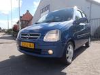 Opel Agila 1.2-16V 2003 APK 1-2026 Hoge instap!, Voorwielaandrijving, Gebruikt, Blauw, Origineel Nederlands