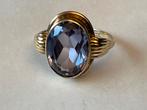 Gouden ring Amethist, Sieraden, Tassen en Uiterlijk, Ringen, Verzenden, Met edelsteen, Dame, Goud