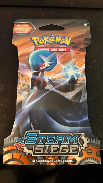 Sun&Moon Steam Siege Sleeved Booster Pack beschikbaar voor biedingen