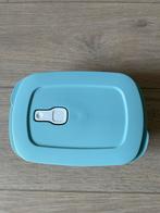 Tupperware Crystalwave Magnetronbak, Huis en Inrichting, Keuken | Tupperware, Ophalen of Verzenden, Gebruikt, Blauw, Bak of Kom