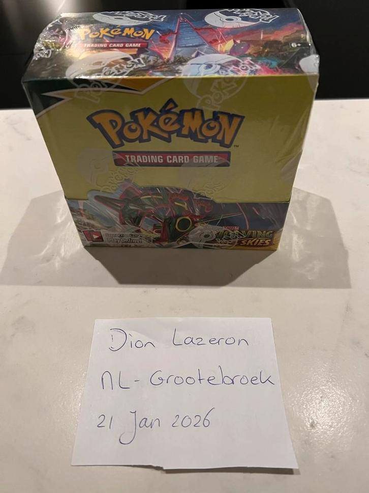 Pokémon Evolving Skies Booster Box - Nieuw!, Hobby en Vrije tijd, Verzamelkaartspellen | Pokémon, Nieuw, Boosterbox, Ophalen of Verzenden