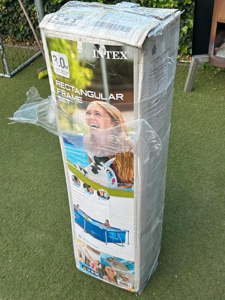 2x Intex zwembad 3x2x0.75 en 2x intex pool filter pomp, Tuin en Terras, Zwembaden, Zo goed als nieuw, Minder dan 80 cm, 200 tot 400 cm
