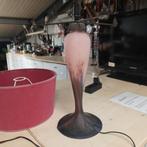 Te koop antieke mooi gekleurde Le Verre Française tafellamp, Ophalen of Verzenden