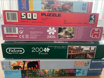Nieuwe leg puzzels – 6 stuks, compleet en geseald beschikbaar voor biedingen