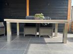 RVS tuintafelset, Tuin en Terras, Tuintafels, Ophalen, Rechthoekig, Rvs