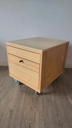 2x Nachtkastje / Archiefkastje op Wielen, Huis en Inrichting, Ophalen, Gebruikt, Minder dan 70 cm, Modern