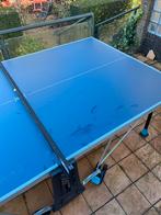 Cornilleau 300X bleue Ping Pong Tafel + Accessoires, Sport en Fitness, Tafeltennis, Ophalen, Zo goed als nieuw, Tafel Outdoor