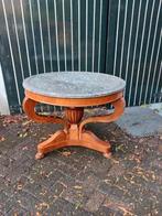 Gueridon of Tafel met marmer, Ophalen