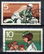 DDR 1970 25 jaar Volks Politie motor, Postzegels en Munten, Postzegels | Thematische zegels, Overige thema's, Ophalen, Gestempeld