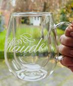 4 RIVIERA MAISON dubbelwandige mokken NIEUW, Huis en Inrichting, Keuken | Servies, Ophalen, Glas of Glazen, Nieuw, Glas