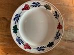 Bord Boerenbont 24,5 cm - Gaaf, Keramiek, Ophalen of Verzenden, Zo goed als nieuw, Bord(en)