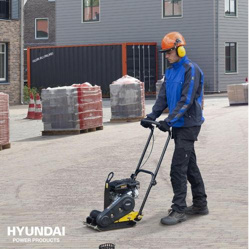 HYUNDAI 2,8 Pk trilplaat 8,2 kN | KOPEN OP FACTUUR KAN OOK, Tuin en Terras, Hand-tuingereedschap, Nieuw, Overige soorten, Ophalen of Verzenden