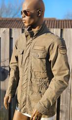 PME Legend " militaire " field jacket / tussenjas (L) zgan, Maat 52/54 (L), PME LEGEND, ., Ophalen of Verzenden