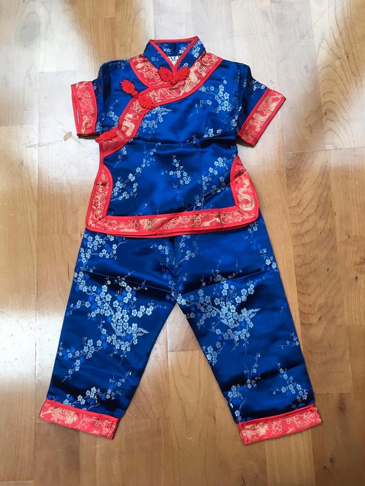 Chinees pakje, Kinderen en Baby's, Carnavalskleding en Verkleedspullen, Nieuw, Jongen of Meisje, 104 of kleiner, Ophalen of Verzenden