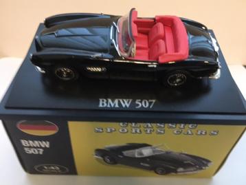 Modelauto-BMW 507 CABRIOLET-1:43-zwart- Nieuw! beschikbaar voor biedingen