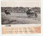 T.T. Assen Piet Bakker Norton 350 cc oude persfoto, Verzenden, Gebruikt, Motoren