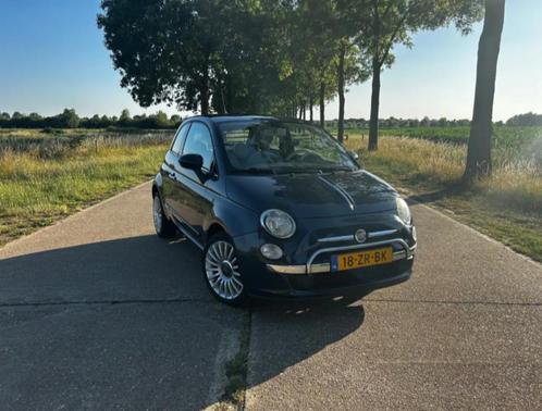 Fiat 500 1.2  2008 Blauw, Auto's, Fiat, Particulier, ABS, Airconditioning, Bluetooth, Boordcomputer, Centrale vergrendeling, Elektrische buitenspiegels