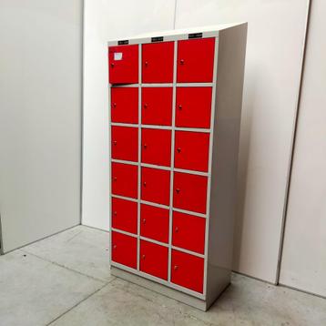 18-deurs Oostwoud lockerkast - 210x90x50 cm beschikbaar voor biedingen