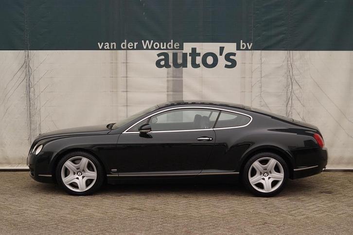 Bentley Continental GT 6.0 W12 560pk Mulliner -LEER-NAVI-ECC, Auto's, Bentley, Bedrijf, Continental, Airconditioning, Boordcomputer