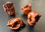Ojimes in Buxushout van muizen, Antiek en Kunst, Ophalen of Verzenden