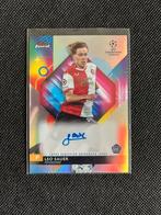 Gesigneerd voetbalkaartje Leo Sauer, Rookie Card, Feyenoord, Hobby en Vrije tijd, Stickers en Plaatjes, Ophalen of Verzenden, Zo goed als nieuw