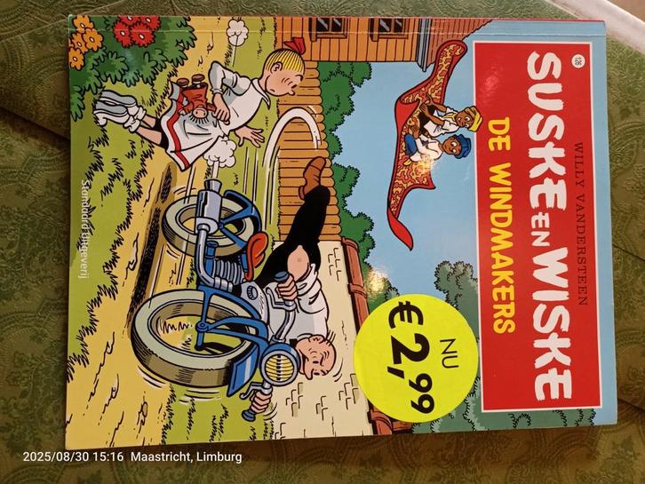 Suske en Wiske - De Windmakers, Boeken, Stripboeken, Gelezen, Eén stripboek, Ophalen of Verzenden
