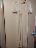 Witte Shein jurk - Maat L, Wit, Ophalen of Verzenden, Zo goed als nieuw, Maat 36 (S)