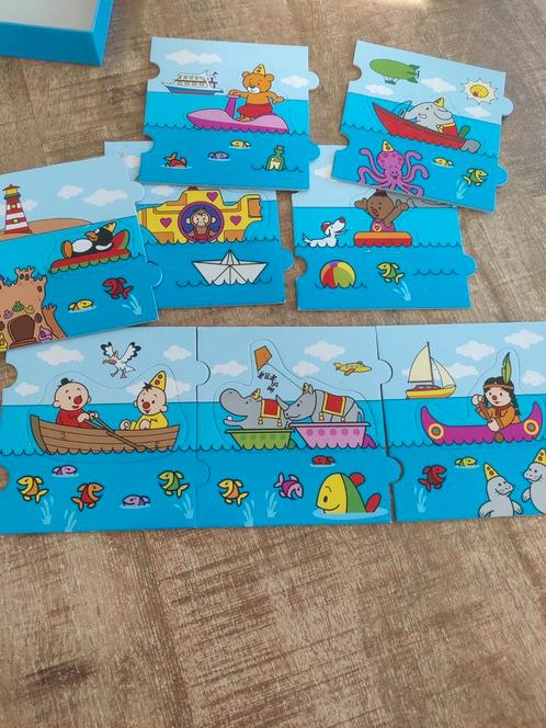 Bumba puzzel,  8 stukken, en binnen puzzel. Vanaf 1.5 jaar, Kinderen en Baby's, Speelgoed | Kinderpuzzels, Zo goed als nieuw, 10 tot 50 stukjes