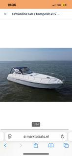 Crowline 420, Watersport en Boten, Speedboten, Binnenboordmotor, 6 meter of meer, Ophalen of Verzenden, Zo goed als nieuw