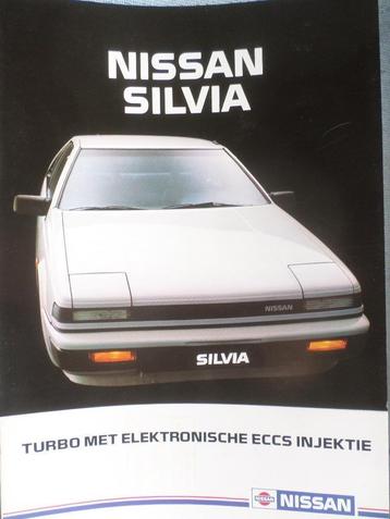 Nissan Datsun Slivia 200 SX 1986 Brochure beschikbaar voor biedingen