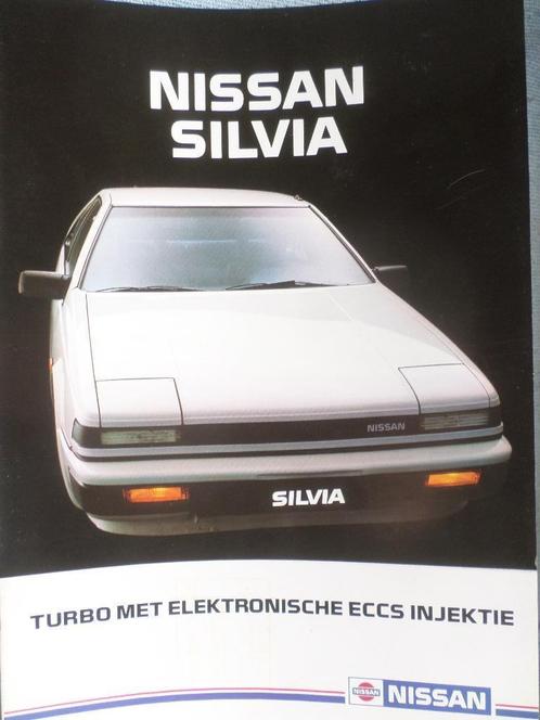 Nissan Datsun Slivia 200 SX 1986 Brochure, Boeken, Auto's | Folders en Tijdschriften, Nissan, Ophalen of Verzenden