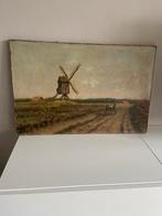 Schilderij met handtekening, Ophalen of Verzenden