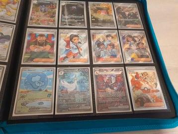 Pokemon masterset Paldean Fates (incl. Promo's en Binder) beschikbaar voor biedingen