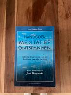 Jon Kabat-Zinn - Handboek meditatief ontspannen, Jon Kabat-Zinn, Ophalen of Verzenden, Zo goed als nieuw