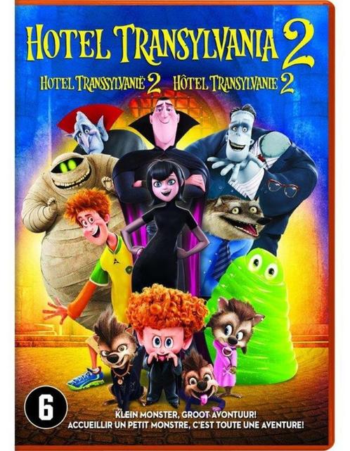 DVD - Hotel Transylvania 2 (2015), Cd's en Dvd's, Dvd's | Tekenfilms en Animatie, Zo goed als nieuw, Amerikaans, Tekenfilm, Vanaf 6 jaar
