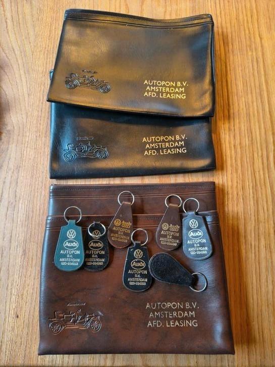 Audi Pon Verzameling: Mappen, Sleutelhangers, Boekje, Auto diversen, Handleidingen en Instructieboekjes, Ophalen of Verzenden