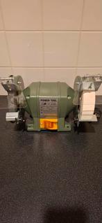 POWER TOOL SLIJPMACHINE, Doe-het-zelf en Verbouw, Gereedschap | Slijpmachines, Ophalen, Nieuw, Minder dan 700 watt, Werkbankslijpmachine