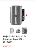 Ninja dubbel stack airfrayer, Ophalen of Verzenden, Zo goed als nieuw