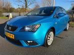 Seat IBIZA 1.2 TSI 5 deurs Airco APK Cruise control 2016, Voorwielaandrijving, Stof, Gebruikt, Blauw